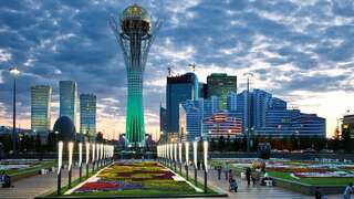 Апартаменты Amazing Grand Astana apartment on Nazhimedenov 10/2 str Нур-Султан Апартаменты-15